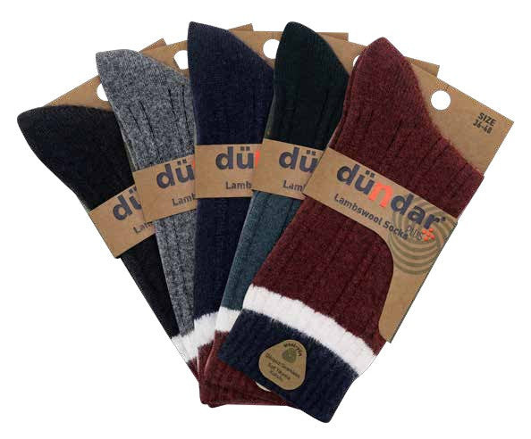 Dündar Plus Kadın Lambswool Yün Çorap 36-40
