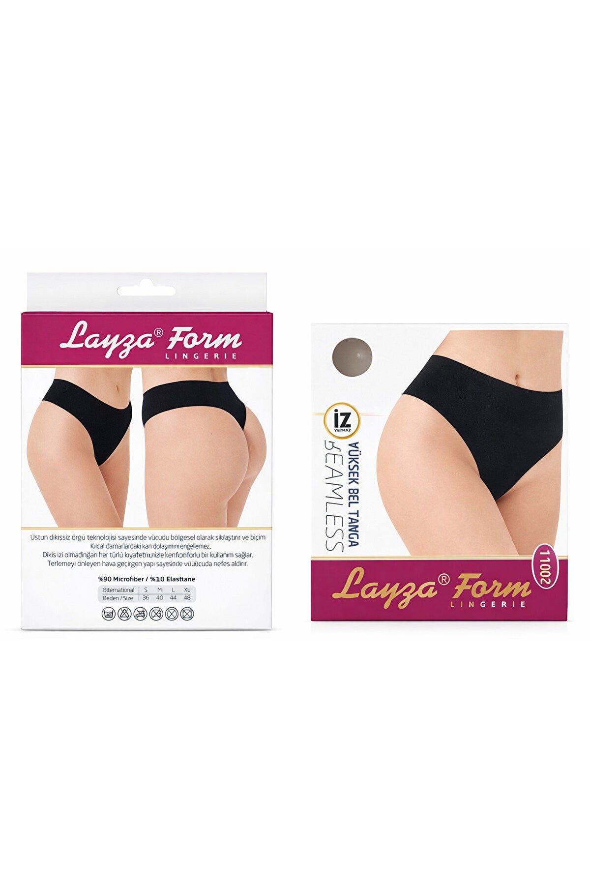 Layza Form Seamless Yüksek Bel Tanga